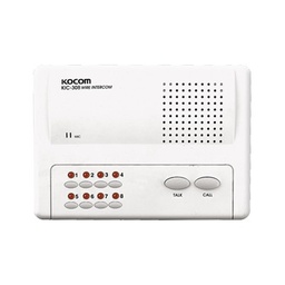 [KIC-308] Sistema de intercomunicador manos libres para 8 extensiónes | KIC-308