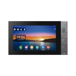[I55A] Monitor IP/SIP para interior con Android, Wi-Fi, Bluetooth, pantalla táctil de 7", audio de 2 vías, PoE, 8 interfaces de entrada de alarma. | I55A