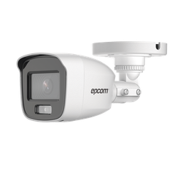 [B8-TURBO-PC/A] Bala TURBOHD 2 Megapíxel (1080p) / Lente 2.8 mm / ColorVu / Microfono Integrado / Imagen a Color 24/7 / Policarbonato / Luz Blanca 20 mts / Exterior IP66 / TVI-AHD-CVI-CVBS / dWDR | B8-TURBO-PC/A