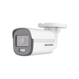 [DS-2CE10DF0T-F] [ColorVu] Bala TURBOHD 2 Megapixel (1080p) / Imagen a Color 24/7 / Lente 2.8 mm / METAL / Luz Blanca 20 mts / Exterior IP67 / TVI-AHD-CVI-CVBS / dWDR | DS-2CE10DF0T-F