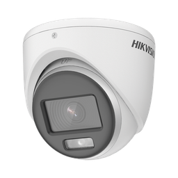 [DS-2CE70DF0T-LMFS] [Dual Light + ColorVu] Turret TURBOHD 2 Megapixel (1080p) / Lente 2.8 mm / 20 mts IR + 20 mts Luz Blanca / Gran Angular 105° / Exterior IP67 / Micrófono Integrado / dWDR / 4 Tecnologías / Metal | DS-2CE70DF0T-LMFS