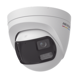 [DS-2CE72KF3TP-DLS] [ColorVu + Panoramica + Dual Light] Turret TURBOHD 3K (5 Megapixel) / Micrófono Integrado / Visión 180° / Imagen a Color 24/7 / 40 mts Luz Blanca + 40 mts IR / Exterior IP67 / WDR | DS-2CE72KF3TP-DLS