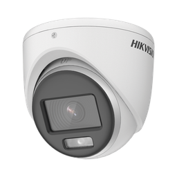 [DS-2CE70DF0T-MF] [ColorVu] Turret TURBOHD 2 Megapixel (1080p) / Imagen a Color 24/7 / Lente 2.8 mm / METAL / Luz Blanca 20 mts / Exterior IP67 / TVI-AHD-CVI-CVBS / dWDR | DS-2CE70DF0T-MF