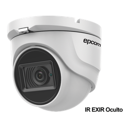 [E4K-TURBO-L] Eyeball TURBOHD 4K (8Megapixeles) / Gran Angular 102° / Lente 2.8 mm / Exterior IP67/ IR EXIR 30 mts / dWDR / TVI-AHD-CVI-CVBS | E4K-TURBO-L
