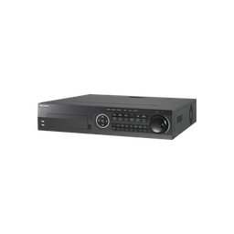 [IDS-8116HQHI-M8/S(S)] DVR 16 Canales TurboHD + 8 Canales IP / 3K / 5 Megapixel /  8 Bahías de Disco Duro / 16 Entradas de Audio Fisicas (Microfono por Separado) / Audio por coaxitron / Acusense / 16 Entradas de Alarma / POS / H.265+ | IDS-8116HQHI-M8/S(S)