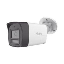 [THC-B127-LTS] [Audio Bidireccional + Dual Light + ColorVu] Bala TURBOHD 2 Megapixel (1080p) / Lente 2.8 mm / 30 mts IR EXIR + 20 mts Luz Blanca / Micrófono y Bocina Integrado / Exterior IP67 / Metal / dWDR | THC-B127-LTS