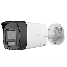 [THC-B157-LTS] [Audio Bidireccional + Dual Light + ColorVu] Bala TURBOHD 3K (5 Megapixel) / Lente 2.8mm / 30 mts IR EXIR + 20 mts Luz Blanca / Micrófono y Bocina Integrado / Exterior IP67 / Metal / dWDR | THC-B157-LTS