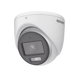 [E3K-TURBO-C] [ColorVu] Turret TURBOHD 3K (5 Megapixel) / Lente 2.8 mm / Micrófono Integrado / Imagen a Color 24/7 / 20 mts Luz Blanca / Exterior IP67 / dWDR / 4 Tecnologías | E3K-TURBO-C