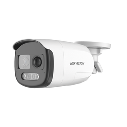 [DS-2CE12DF3T-PIRXOS] [ColorVu] Bala TURBOHD 2 Megapixel (1080p) / Imagen a Color 24/7 / Lente 2.8 mm / Luz Blanca 40 mts / Exterior IP67 / WDR 130 dB / Sensor PIR / Sirena Integrada / Salida de Audio Estrobo ROJO - AZUL / Micrófono Integrado | DS-2CE12DF3T-PIRXOS