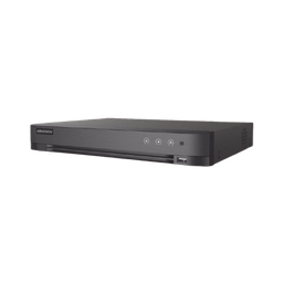 [IDS-7204HUHI-M1/XT] DVR 4 Canales TURBOHD + 4 Canales IP / 8 Megapixel (4K) / Audio de dos vías por Coaxitron / ACUSENSE / Reconocimiento Facial / 1 Bahía de Disco Duro / Salida de Video en Full HD / H.265+ | IDS-7204HUHI-M1/XT