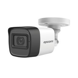 [B50-TURBO-G2/A] AUDIO POR COAXITRON / Bala TURBOHD 5 Megapixel / Gran Angular 85.5° / Lente 2.8 mm / 30 mts IR EXIR / Exterior IP67 / 4 Tecnologías / dWDR | B50-TURBO-G2/A