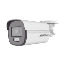 [DS-2CE12DF0T-F] [ColorVu] Bala TURBOHD 2 Megapixel (1080p) / Imagen a Color 24/7 / Lente 3.6 mm / METAL / Luz Blanca 40 mts / Exterior IP67 / TVI-AHD-CVI-CVBS / dWDR | DS-2CE12DF0T-F