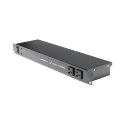 [SUP-RACK] Tomacorriente de 10 contactos para 120 Vca con Supresor de picos tipo "A" de 40 kA, Diseñado para Montaje en Rack de 19". | SUP-RACK