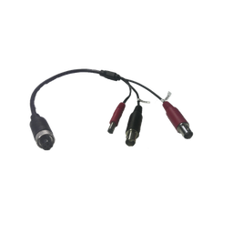 [DS-MP2130/BNC] Cable Adaptador Tipo Aviación a BNC para Cámaras en DVR Móvil HIKVISION / 30 cm de Largo | DS-MP2130/BNC