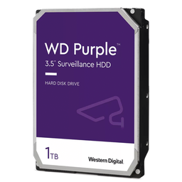 [WD11PURZ] Disco Duro Purple de 1 TB / 5400 RPM / Optimizado para Soluciones de Videovigilancia / Uso 24-7 / 3 Años de Garantia | WD11PURZ