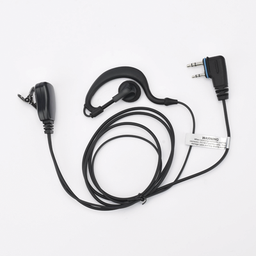 [TXEHIS] Micrófono - audífono de solapa ajustable al oído para ICOM IC-F11/ 14/3021/ 3013/ 3103/ 3003/ 1100D/2100D/ICF200 | TXEHIS