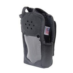 [3199-B] Funda de Nylon, lazo-cinto, capuchón con broches / botones y visor  frontal para IC-F50/F50V, IC-F60/F60V. | 3199-B