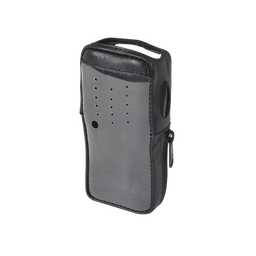 [FSMTK-2000V2] Funda de Piel Reforzada, Versión 2 de Fácil Acceso y Cubierta Frontal de Plástico Transparente para los Radios TK-2000KV2, TK-3000KV2 | FSMTK-2000V2
