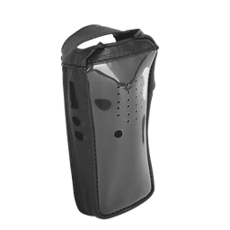 [FSMTK-2202T] Funda Reforzada de Piel con visor frontal transparente en TK-2202, TK-2212, TK-2302, TK-2402, NX-240, TKD-240. | FSMTK-2202T