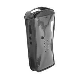 [FSM-TK-2212T] Funda Reforzada de piel con frente transparente para radios TK-2212, TK-2212L, TK-3212 y TK-3212L. | FSM-TK-2212T