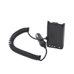 [TXBATNX220] Cable Adaptador para Corriente de encendedor de cigarrillos vehicular para radios  Kenwood NX220/320, TK2140/ 3140/2160/ 3160/ 2360/ 3360/ 2170/ 3170 alternativa para batería KNB57 | TXBATNX220