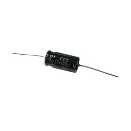 [100MF16V] Capacitor Electrolitico de 100 mF a 16 Vcc. | 100MF16V
