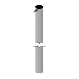[SLM-3] Mástil de 3 metros, 1-1/4" Diam. (Requiere accesorios de Instalación). | SLM-3