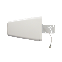 [314-411] Antena Direccional de Banda Ancha de Alto Desempeño, 698-960 MHz / 1695-2700 MHz, conector N hembra. 50 Ohm de impedancia. | 314-411