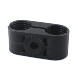 [CB-58] Paquete de 10 Sujetadores Plasticos Para Cable Coaxial de 5/8" | CB-58