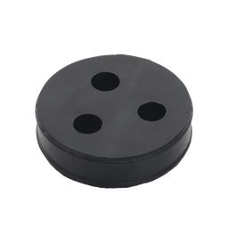 [CI312] Inserto de Caucho de 4" Con Tres Orificios para Cable de 1/2 in | CI312