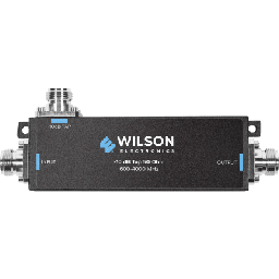 [859-119] Separador TAP -10 dB con rango de frecuencia de 575 a 6000 MHz. Ideal para separar las antenas a diferentes longitudes de cable coaxial. 50 Ohm. Conectores N Hembra. | 859-119