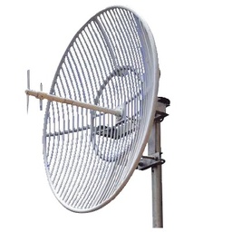 [CRO-GP0809-23] Antena Parabólica de Rejilla | 824-960 MHz | 23 dBi de Ganancia | Cubre muy bien la Banda 5 (850 MHz) Celular. Antena Donadora que se utiliza para los amplificadores de señal celular para cubrir comunidades alejadas. | CRO-GP0809-23
