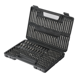 [PST-C010-03] Juego de 208 Puntas para Taladro Entrada Hexagonal 1/4". Incluye Estuche. | PST-C010-03