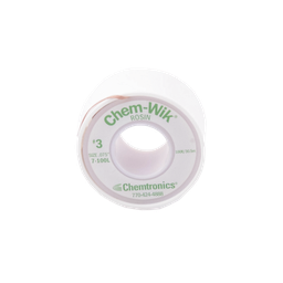 [237-SO-086] Rollo de Desoldar Chemtronics, 100 ft, 30 mts, 0.075 inches. | 237-SO-086