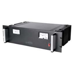 [RM-35MBB] Fuente de poder  13.8Vcc, 35A, lineal regulada con circuito cargador de baterías, para instalación en rack | RM-35MBB