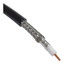 [LP-195] Metro de Cable Coaxial Tipo RG-58 LP-195, 50 Ohms, Conductor de Cobre Sólido | LP-195