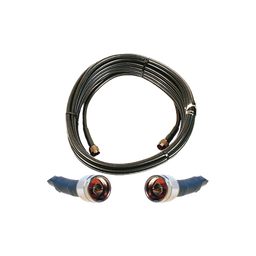 [952-350] Jumper Coaxial de 50 Ohm con Cable Wilson-400 | Conector N Macho en los Extremos | 15.24 Metros (50 Pies) de Longitud. | 952-350