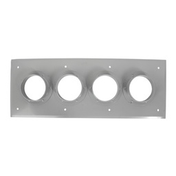[204-6734] Placas Pasamuro con Capacidad de 4 Botas de 4 | 204-6734