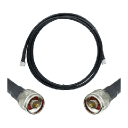[952-330] Jumper Coaxial de 50 Ohm con Cable Wilson-400 | Conector N Macho en los Extremos | 9.14 Metros (30 Pies) de Longitud. | 952-330