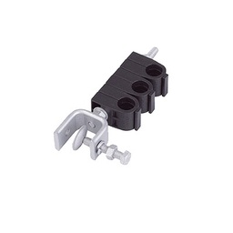 [SHK-78-3-P] Sujetador de 3 Cables de 7/8. Instalación en Ángulo. Soporte de Acero Inoxidable. | SHK-78-3-P