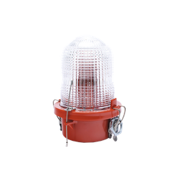 [OL1-VLED2-IR] Lámpara de Obstrucción Roja/ Luz Fija Tipo L-810, LED de baja intensidad/ 120 - 240 Vca/ Luz Infraroja | OL1-VLED2-IR
