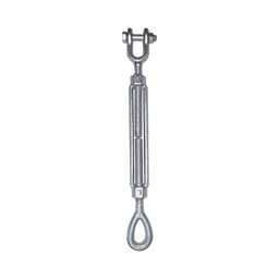 [TEN-3/8X6-OQJ] Tensor de 3/8" x 6" Acero Forjado OJO-QUIJADA, Galv. Inmersión en Caliente (Carga Max. 1200 lbs). | TEN-3/8X6-OQJ