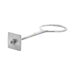 [SAP-01-SG] Ancla con Aro, largo: 40 cm. de 1/2" de espesor para Losa o Pared. Galvanizado por Inmersión. | SAP-01-SG