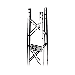 [TRY-T-TXB] Guía Simple para Guiado de Cableado de Comunicación. Compatible con línea TITAN. Incluye Tornillo, Tuerca y Arandela. | TRY-T-TXB
