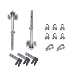 [KIT-LV60] Kit de Línea de Vida para Torres STZ45G hasta 60 metros de altura. | KIT-LV60