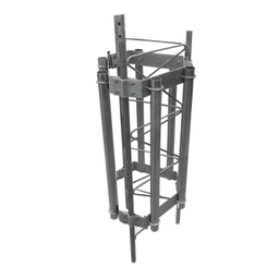 [SM-HEX-35G] Herraje para 6 antenas sectoriales compatible con tramo STZ35G. | SM-HEX-35G