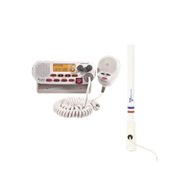 [MRF45D/KIT5206] Kit de radio MRF45D | mas antena marina de fibra de vidrio TX-5206-SYS y soporte para antena 4186 | MRF45D/KIT5206
