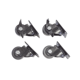 [LP-CAST-72-SET] Juego de 4 Ruedas para Gabinetes Linkedpro Terminación R2 (2 con freno, 2 libres) | LP-CAST-72-SET