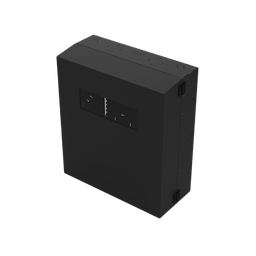 [LP-GPH-06R2] Gabinete de Pared con Rack Horizontal de 6 UR, con Ventanilla de Inspección, Se envía el Gabinete Armado. | LP-GPH-06R2