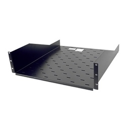 [S-CH-19X19.6] Charola para Rack de 19", 50 cm de Profundidad, 3UR. Capacidad carga: 30 Kg | S-CH-19X19.6